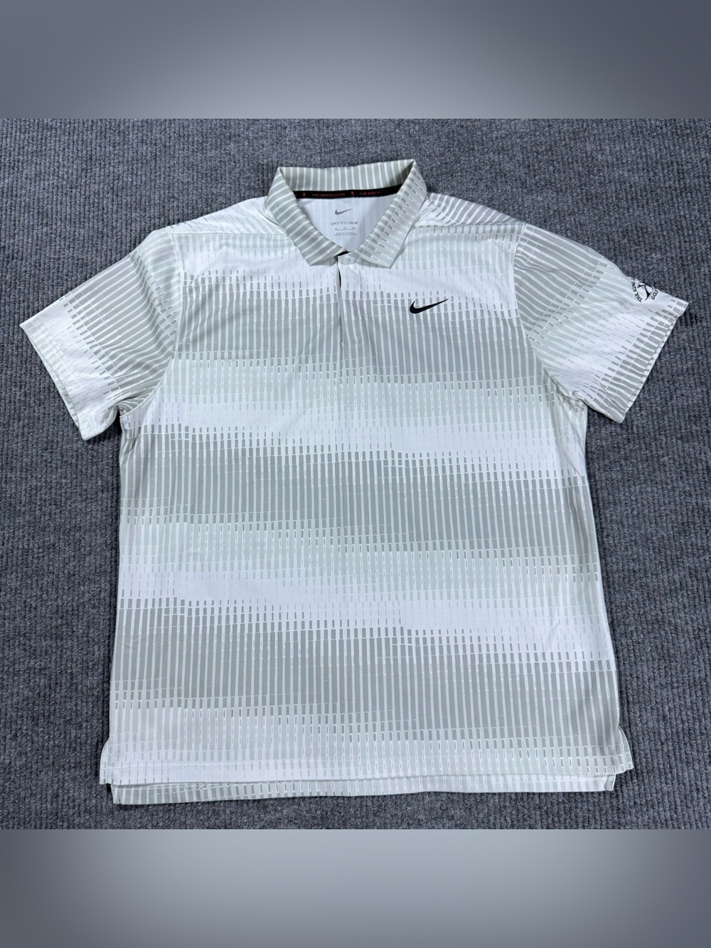 New Nike Tiger Woods Dri Fit ADV Polo Size Shirt Men's XL Performance DN2237-100